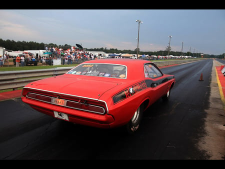 Ready To Race - red, mopar, track, race