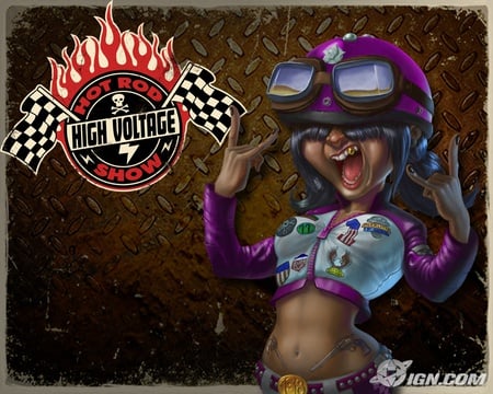 High Voltage Hot Rod - game, high, hot, rod, voltage