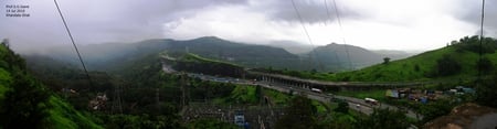 Khandala Ghat,India - sahyadri mountain, khandala, mumbai-pune express way, bor ghat, lonawla