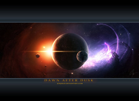 Dawn_after_Dusk - space, star, sun, planet