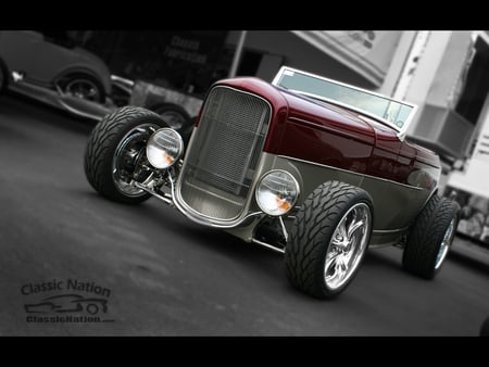 Roadster - hot, rod, car, roadster