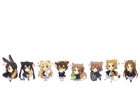 Download Kawaii Anime K-on! Characters Wallpaper