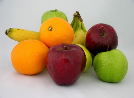 Mixed Fruit - nature, banana, orange, food, apple, other, fruit