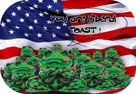 ARMY FROGS - frogs, america, flag, army