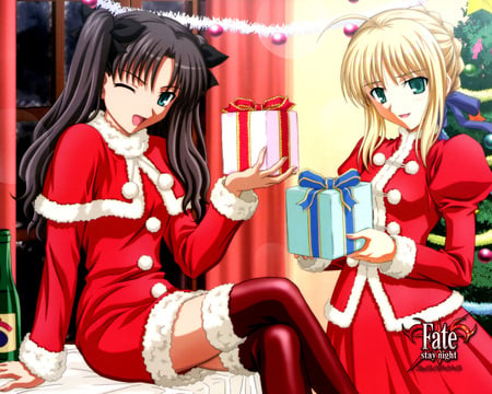 Gift  for you - girl, gift, anime, cristmas