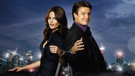 Castle - actors, drama, nathan fillion, crime, castle, stana katic, tv series, book