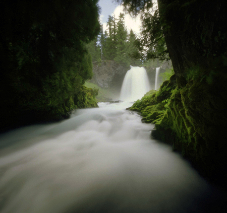 Beautiful Waterfall - water, nature, waterfall, beautiful, lake