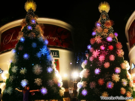 Christmas tree - tree, fantasy, christmas, colourful