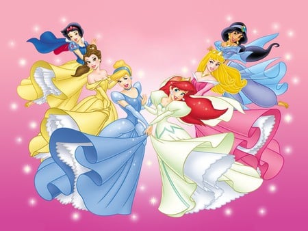 disney  princesses - movie, entertainment, anime, kids