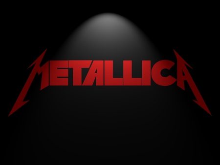 Dark Metallica - red, dark, heavy metal, metallica