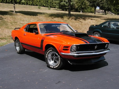 1970 Ford Mustang Boss 302 - muscle, car, mustang, classic, ford