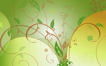 it's spring! - leaves, abstract, background, vines