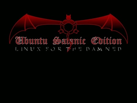 ubuntu evil - ubuntu, technology, satan