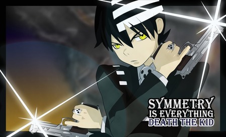 Death the Kid 001 - guns, death the kid, symmetry