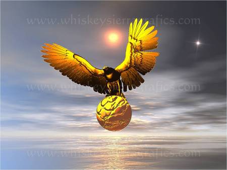 golden wings - flying, wings, golden, fantasy