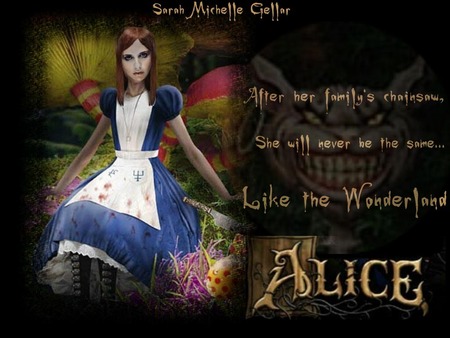 Sarah Michelle Gellar Alice Movie - alice, horror, wonderland, strange