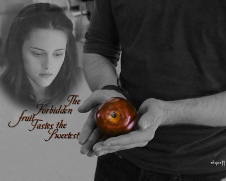 Edward & Bella(The Forbitten fruit taste the sweetest) - cullen, swan, bella, twilight, edward