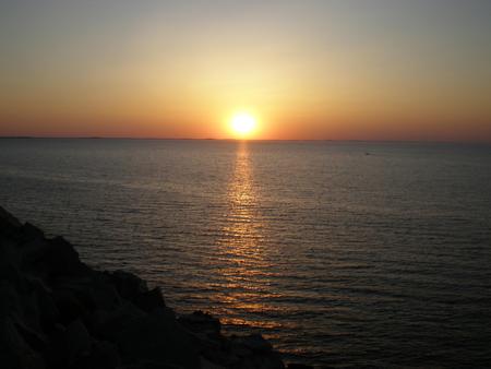 Romantic Sunset - nature, beach, sun, sunset, sea