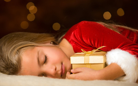 Sweet dreams - gift, christmas time, child, dreams