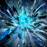 blue core explodion
