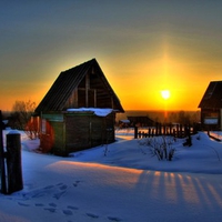 Sunrise in Winter