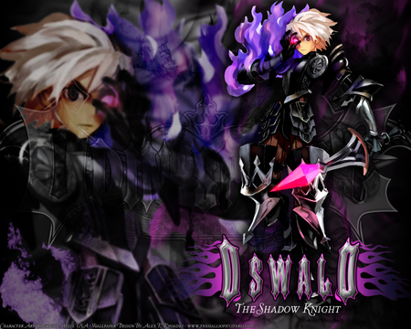 The shadow knight - odin sphere, purple, dark, oswald