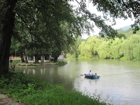 A lake view - lake, lake view, nature, water