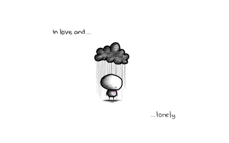 cloud - lonely, gloom, rain, cloud, love