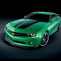 GREEN  CAMARO