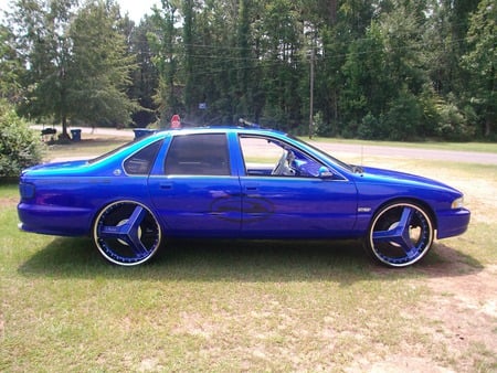 CHEVROLET  CAPRICE - chevrolet, caprice, car, blue