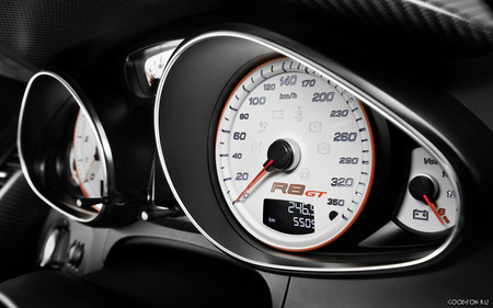 Speedometer - cars, r8, photography, audi, cool, speedometer