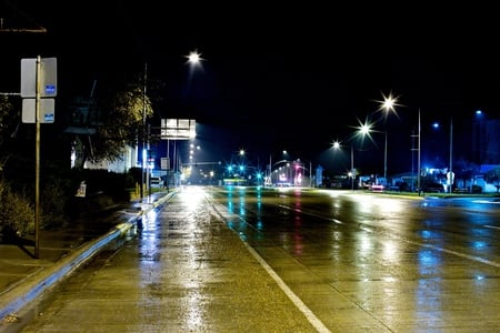 Night Glasgow - architecrute, street, photography, night, glasgow, city, scotland, lights