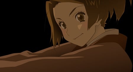 Fuu - girls, black, brown, samurai champloo, fuu