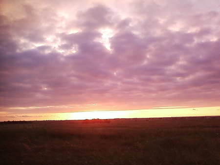 oklahoma sunrise like no other - sky, clouds, sun, sunset, sunrise