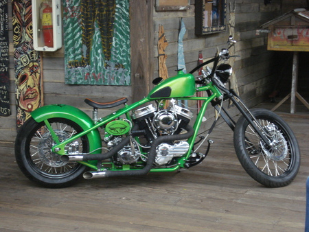 Harley Davidson custom Panhead - harley, custom, davidson, panhead, motorcycle