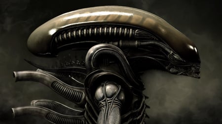 Alien - movie, scifi, 3d, alien