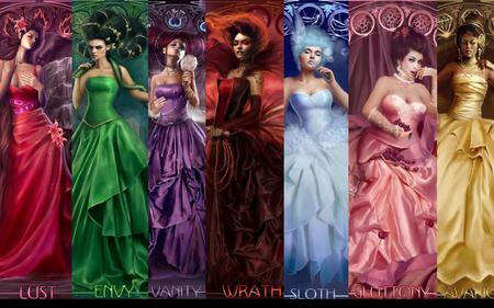 7 deadly sins - woman, amazing, pretty, beautiful, fantasy, lovely