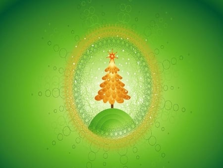 little christmas tree - green, tree, christmas, little