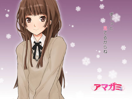 Kamizaki Risa - risa, ss, amagami ss, school, amagami, kamizaki, uniform