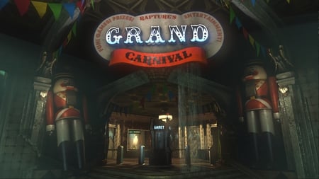 Grand Carnival - bioshock, rapture, carnival, sign