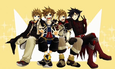 KH - ventus, kingdom hearts, sora, vanitas, roxas