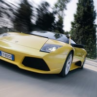 Yellow Lamborghini