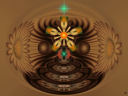 Green Energy - eye candy, collage, 3d, fractal, abstract