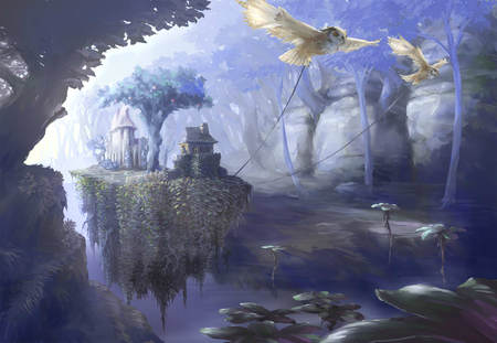 fantasy - place, abstract, fantasy, cool