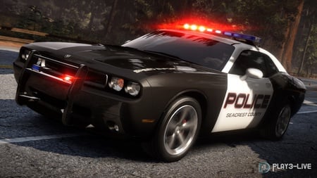 3-D  DODGE ON PATROL -Ps3 - patrol, game, sp3, car