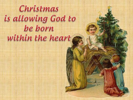 Victorian christmas quote - christmas, holiday, religion, jesus christ, angel, quote, tree