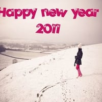 Snow new year