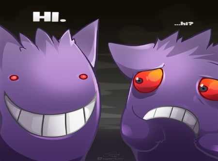 oh crap not again - gengar, of fudge, noooo, pokemon