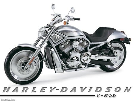 Harley_V-Rod1024 - nice, bicke, harley, silver