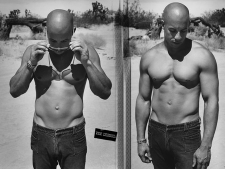 vin diesel - muscle, actor, man, sexy